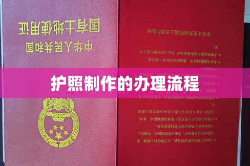 连云港护照制作的办理流程