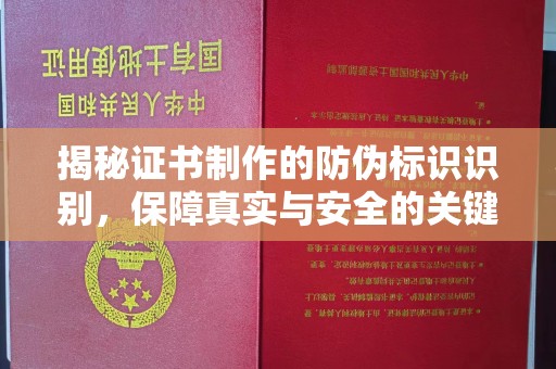 连云港揭秘证书制作的防伪标识识别，保障真实与安全的关键