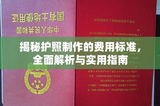 连云港揭秘护照制作的费用标准，全面解析与实用指南