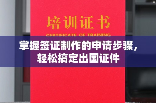 连云港掌握签证制作的申请步骤，轻松搞定出国证件