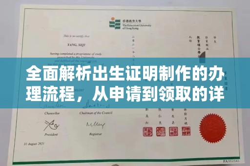 连云港全面解析出生证明制作的办理流程，从申请到领取的详细指南