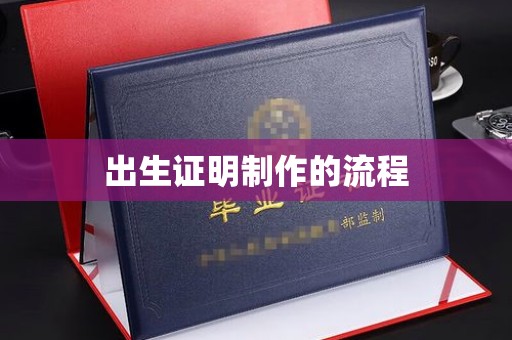 连云港出生证明制作的流程